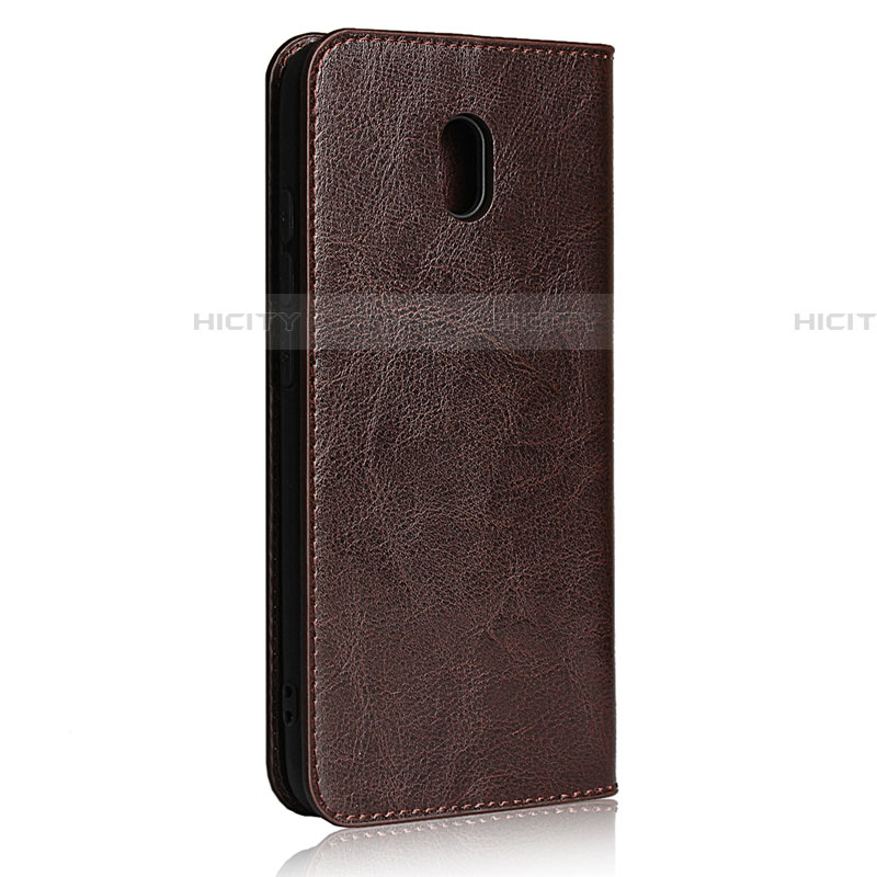 Funda de Cuero Cartera con Soporte Carcasa L16 para Xiaomi Redmi 8A Marron