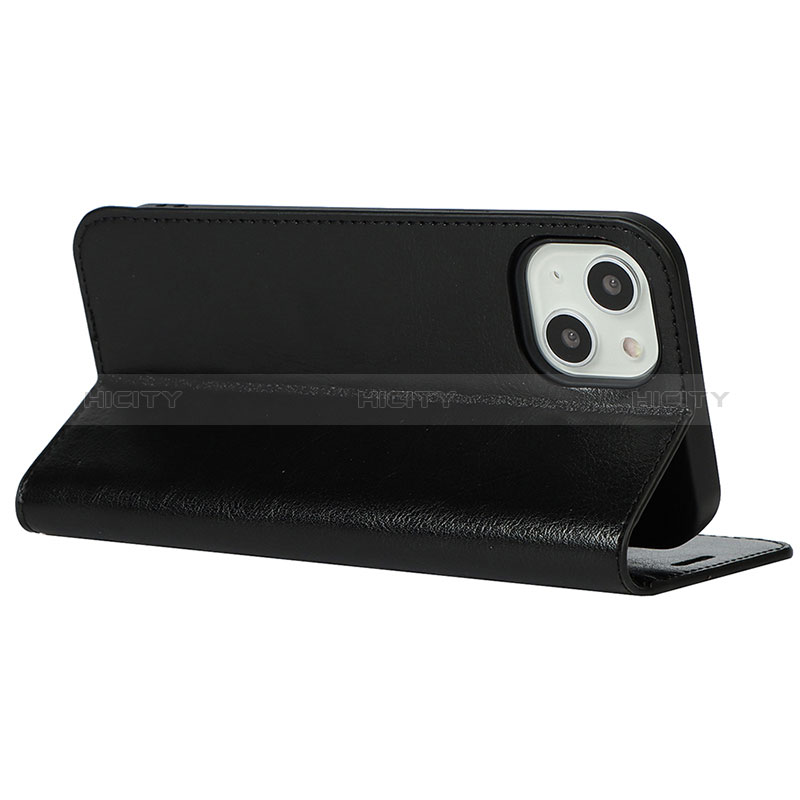 Funda de Cuero Cartera con Soporte Carcasa L17 para Apple iPhone 15