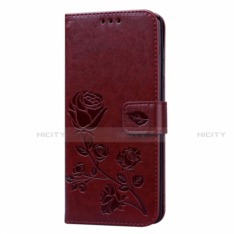 Funda de Cuero Cartera con Soporte Carcasa L17 para Samsung Galaxy A31 Marron