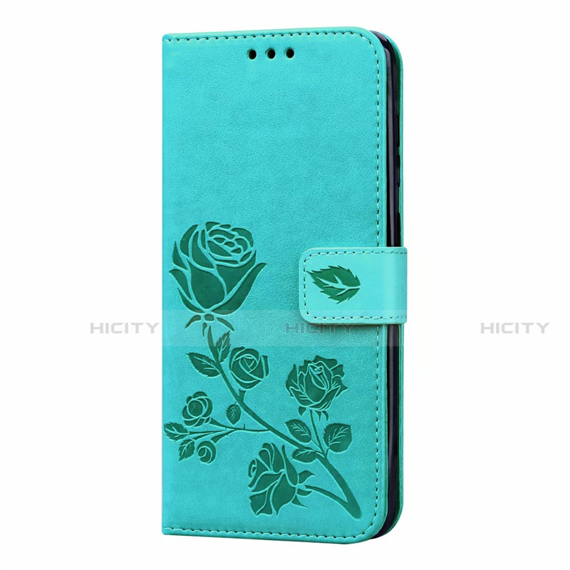 Funda de Cuero Cartera con Soporte Carcasa L17 para Samsung Galaxy A31 Verde