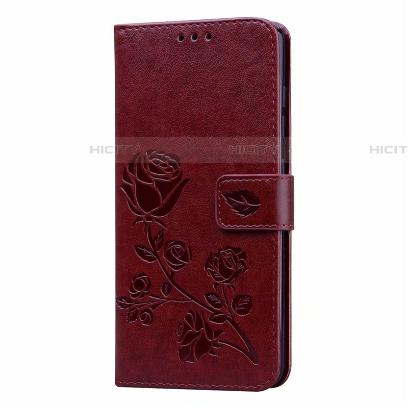 Funda de Cuero Cartera con Soporte Carcasa L17 para Samsung Galaxy A51 5G Marron