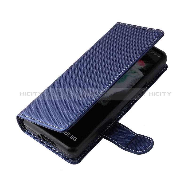 Funda de Cuero Cartera con Soporte Carcasa L17Z para Samsung Galaxy Z Fold3 5G