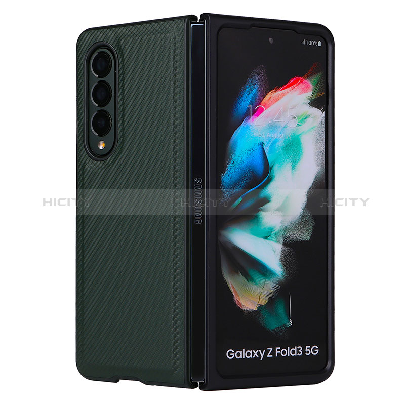 Funda de Cuero Cartera con Soporte Carcasa L17Z para Samsung Galaxy Z Fold3 5G