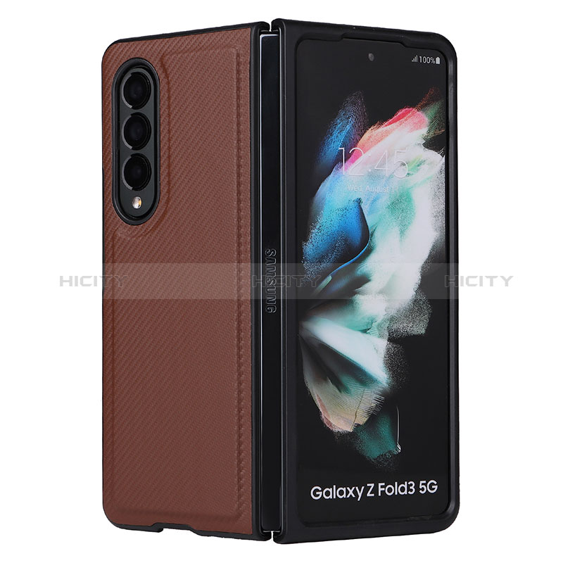 Funda de Cuero Cartera con Soporte Carcasa L17Z para Samsung Galaxy Z Fold3 5G