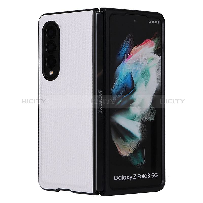 Funda de Cuero Cartera con Soporte Carcasa L17Z para Samsung Galaxy Z Fold3 5G