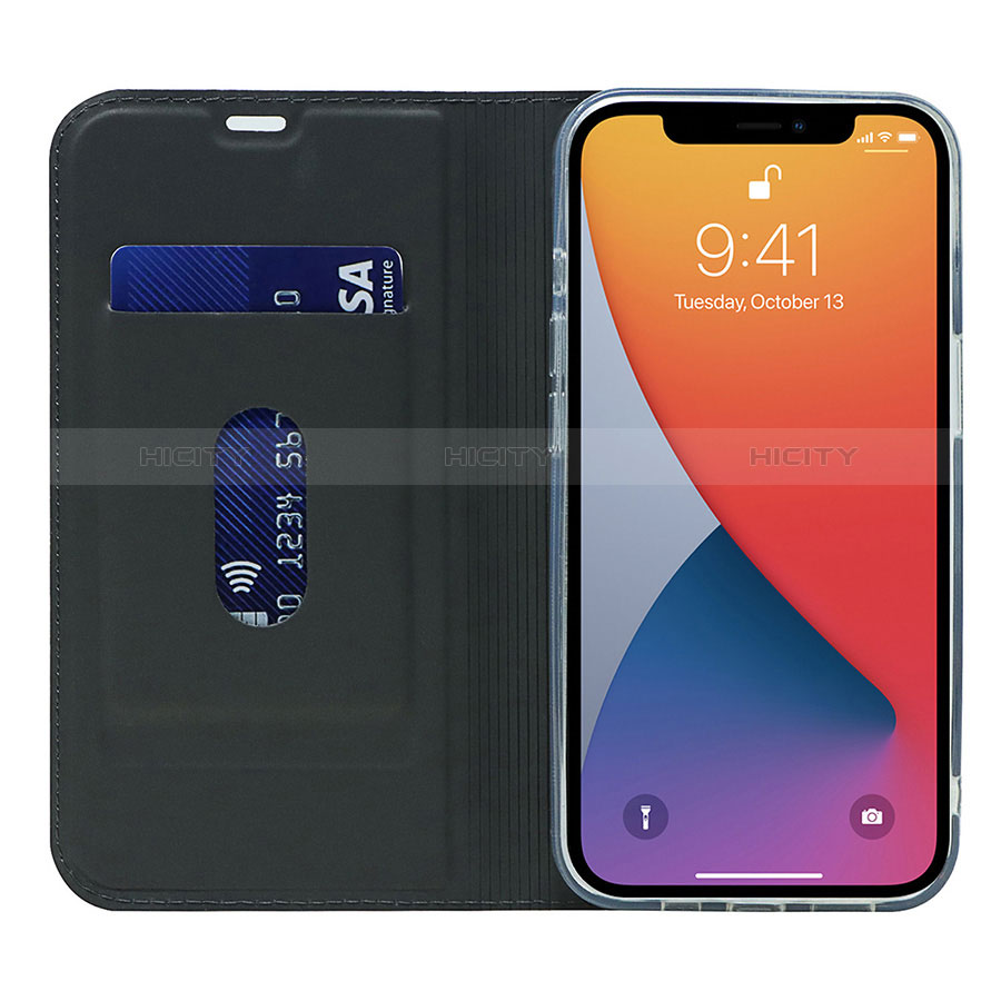 Funda de Cuero Cartera con Soporte Carcasa L18 para Apple iPhone 13