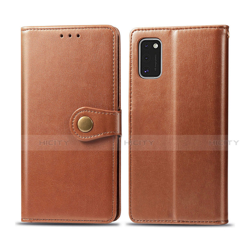 Funda de Cuero Cartera con Soporte Carcasa L18 para Samsung Galaxy A41