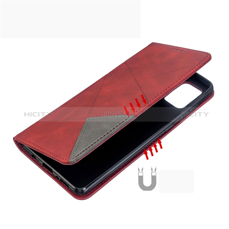 Funda de Cuero Cartera con Soporte Carcasa L18 para Samsung Galaxy A71 4G A715