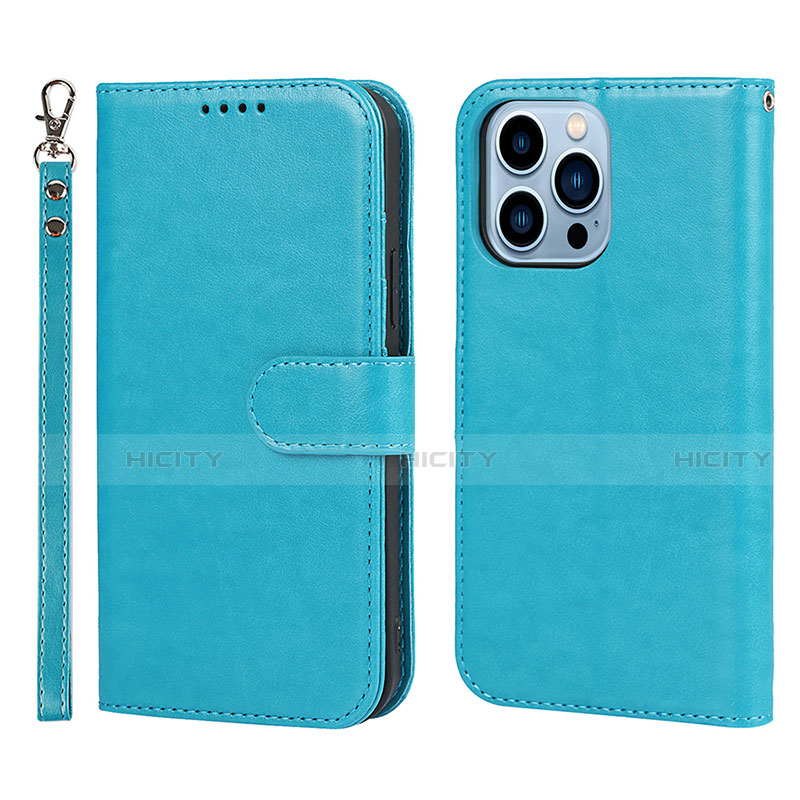 Funda de Cuero Cartera con Soporte Carcasa L19 para Apple iPhone 13 Pro