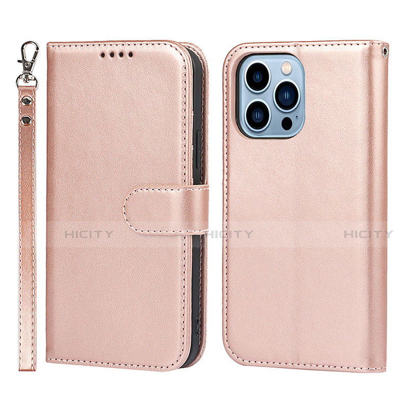 Funda de Cuero Cartera con Soporte Carcasa L19 para Apple iPhone 13 Pro