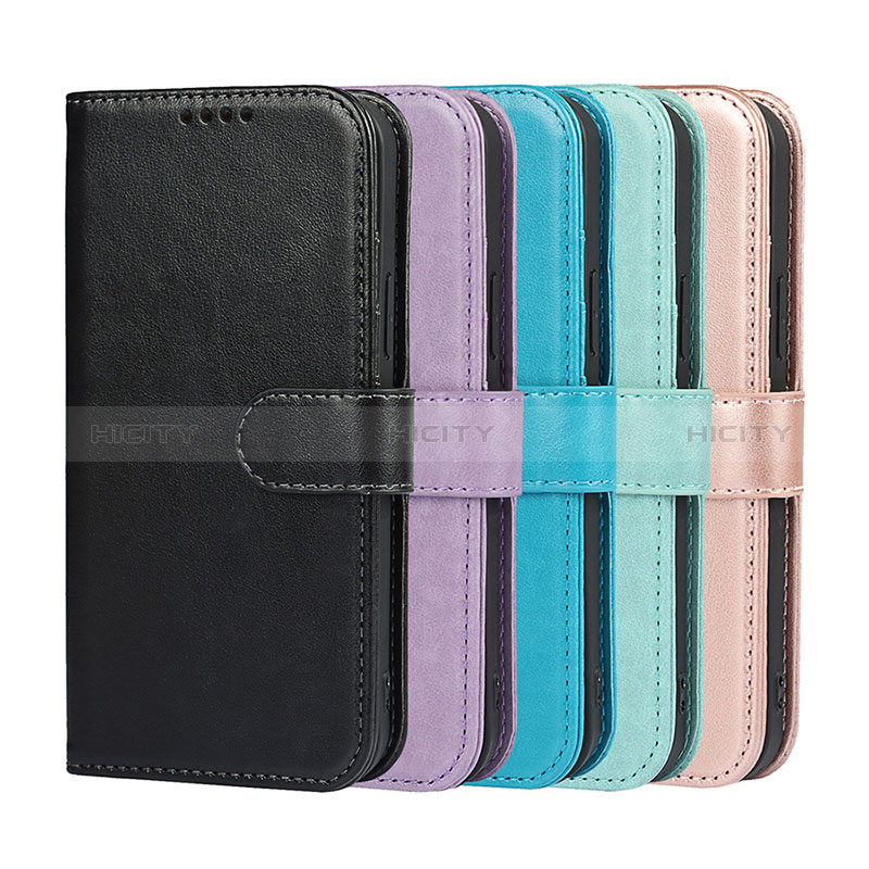 Funda de Cuero Cartera con Soporte Carcasa L19 para Apple iPhone 14 Pro