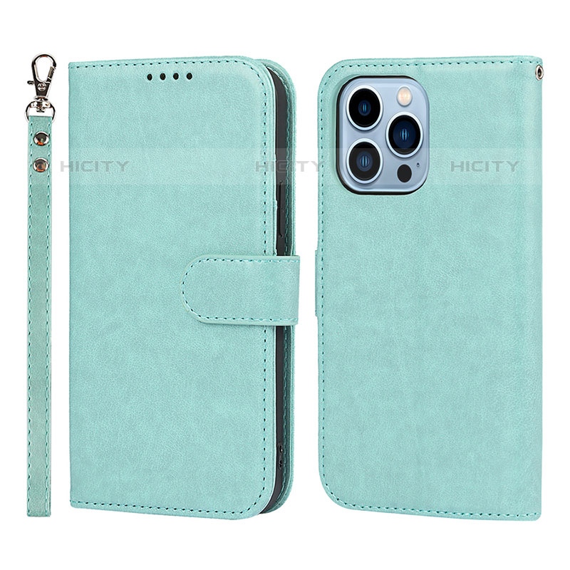 Funda de Cuero Cartera con Soporte Carcasa L19 para Apple iPhone 15 Pro