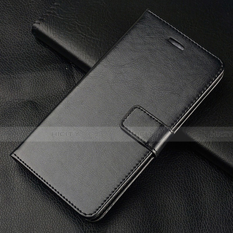 Funda de Cuero Cartera con Soporte Carcasa L20 para Huawei Honor 30S Negro