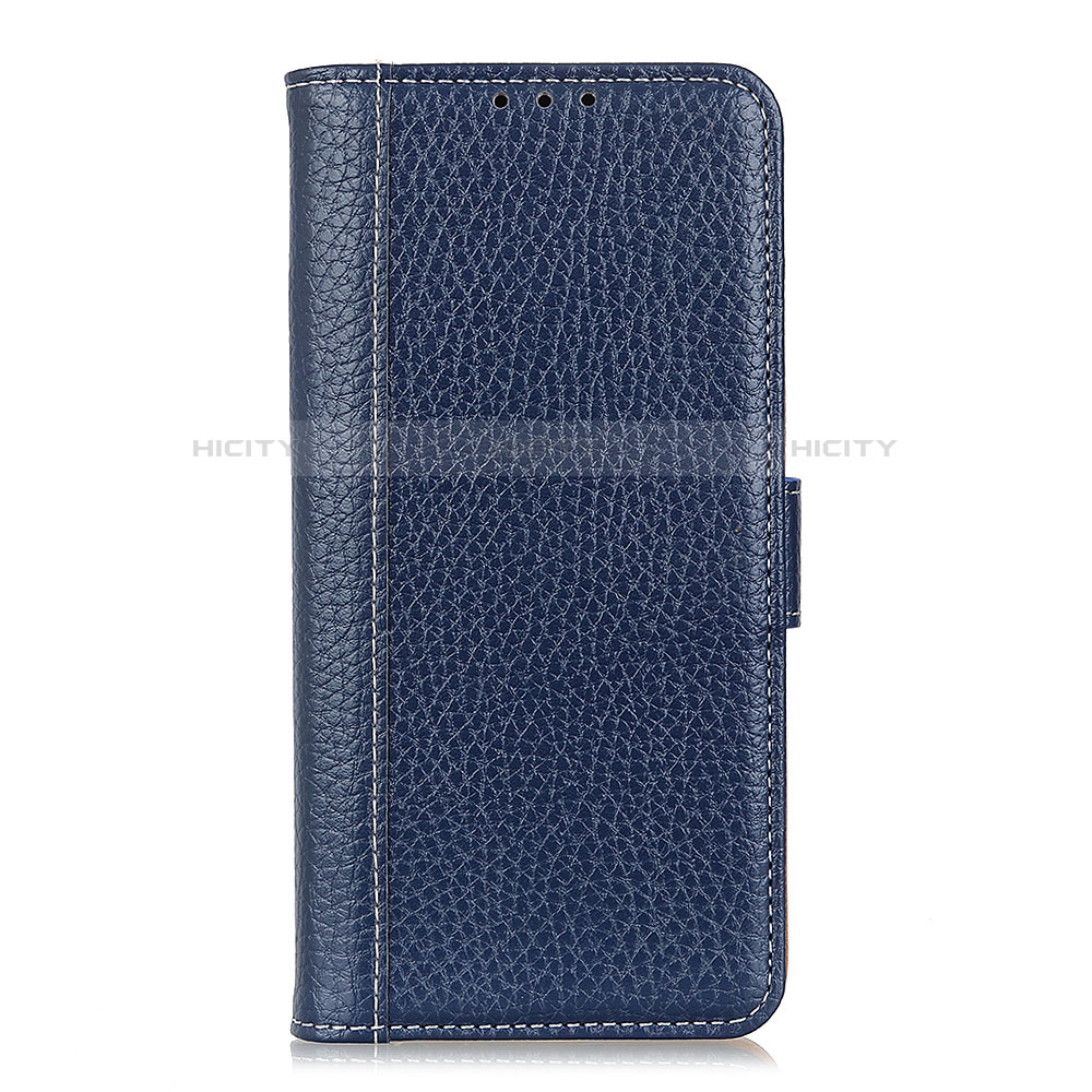 Funda de Cuero Cartera con Soporte Carcasa L20 para Samsung Galaxy A71 5G Azul