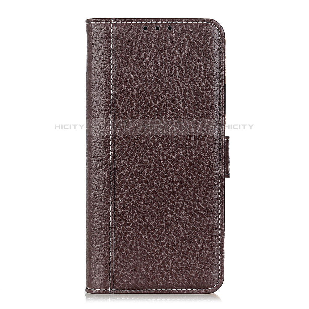 Funda de Cuero Cartera con Soporte Carcasa L20 para Samsung Galaxy A71 5G Marron