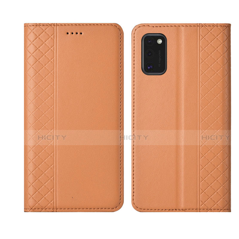 Funda de Cuero Cartera con Soporte Carcasa L21 para Samsung Galaxy A41