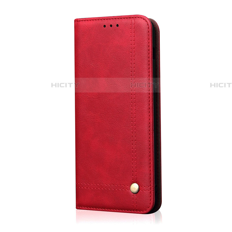 Funda de Cuero Cartera con Soporte Carcasa L21 para Samsung Galaxy A71 5G Rojo