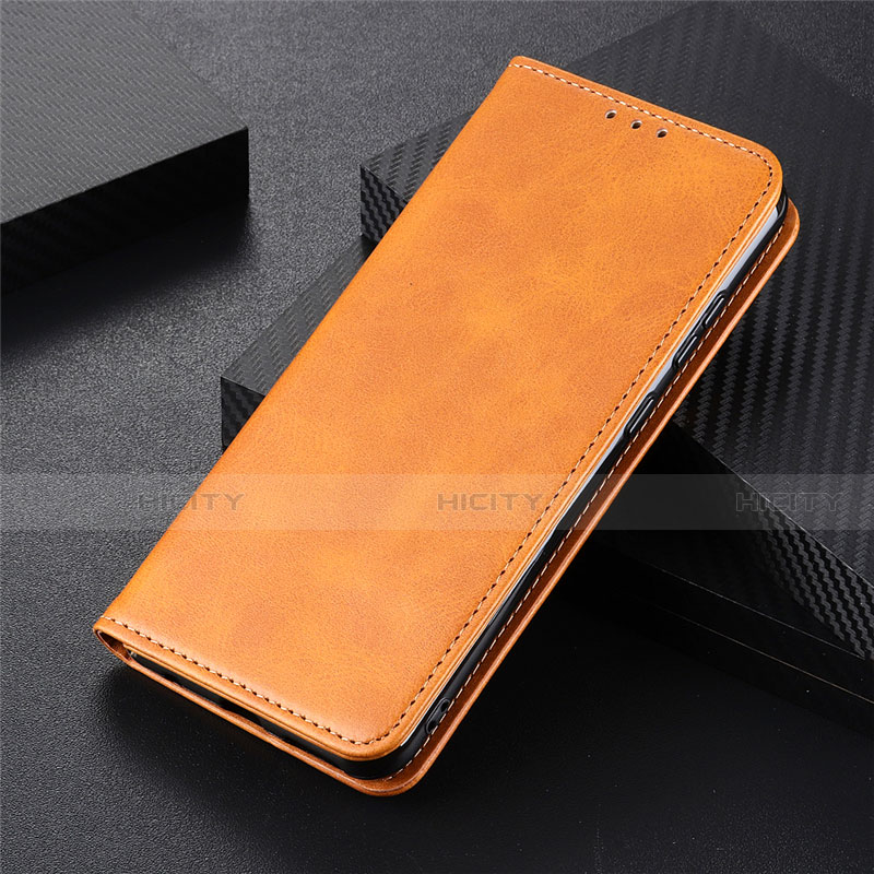 Funda de Cuero Cartera con Soporte Carcasa L23 para Realme C11 Naranja