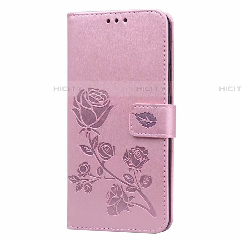 Funda de Cuero Cartera con Soporte Carcasa L24 para Samsung Galaxy A71 5G Rosa