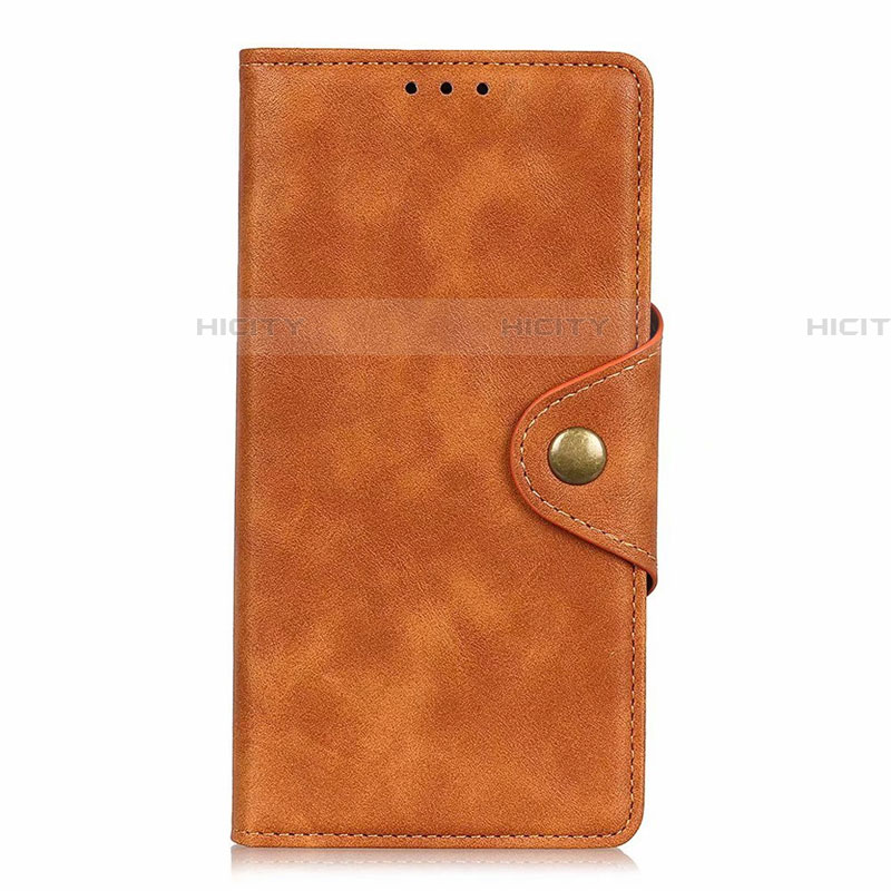 Funda de Cuero Cartera con Soporte Carcasa L26 para Samsung Galaxy A71 5G Naranja