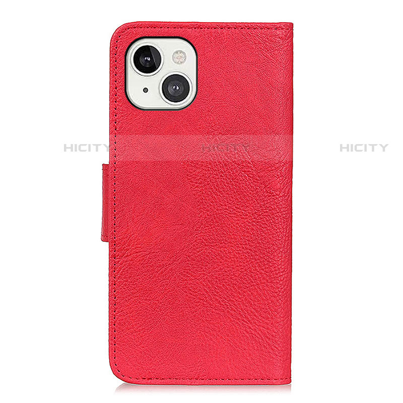 Funda de Cuero Cartera con Soporte Carcasa L27 para Apple iPhone 15 Plus