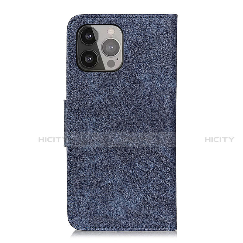 Funda de Cuero Cartera con Soporte Carcasa L27 para Apple iPhone 15 Pro