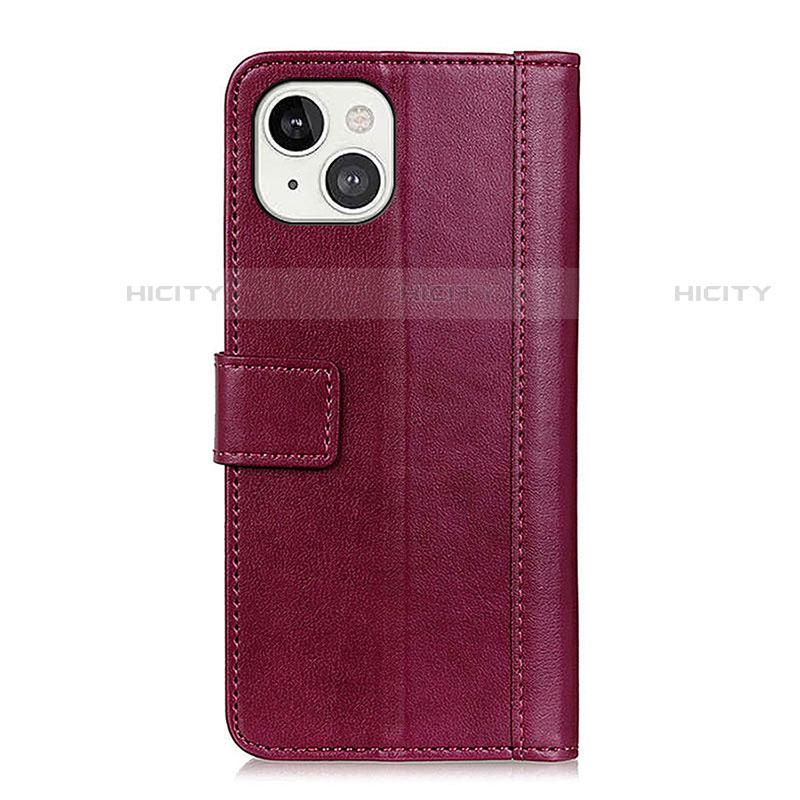 Funda de Cuero Cartera con Soporte Carcasa L28 para Apple iPhone 13