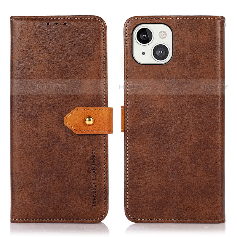 Funda de Cuero Cartera con Soporte Carcasa L29 para Apple iPhone 13