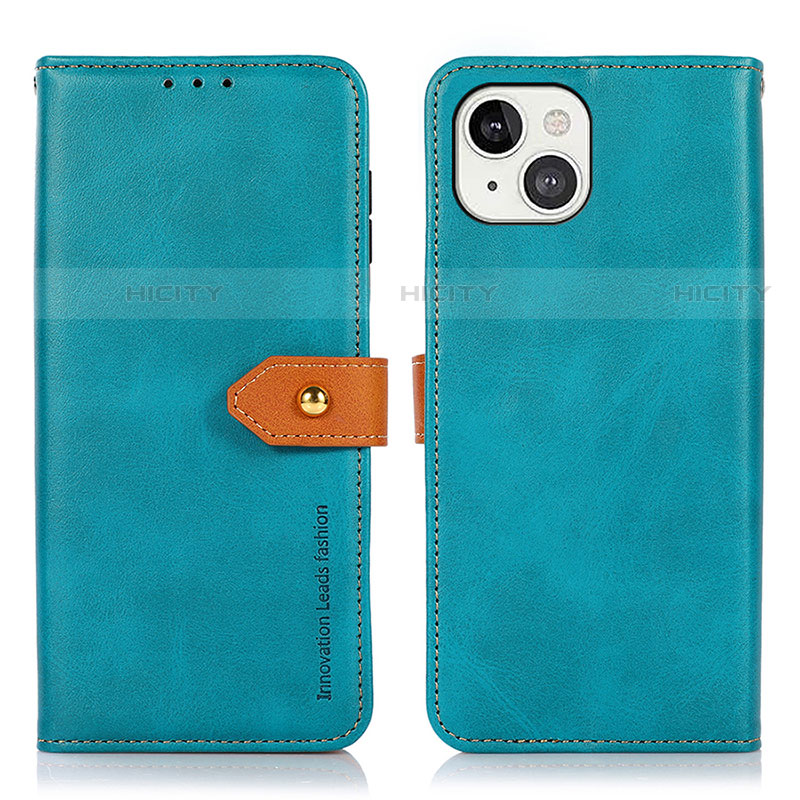 Funda de Cuero Cartera con Soporte Carcasa L29 para Apple iPhone 13