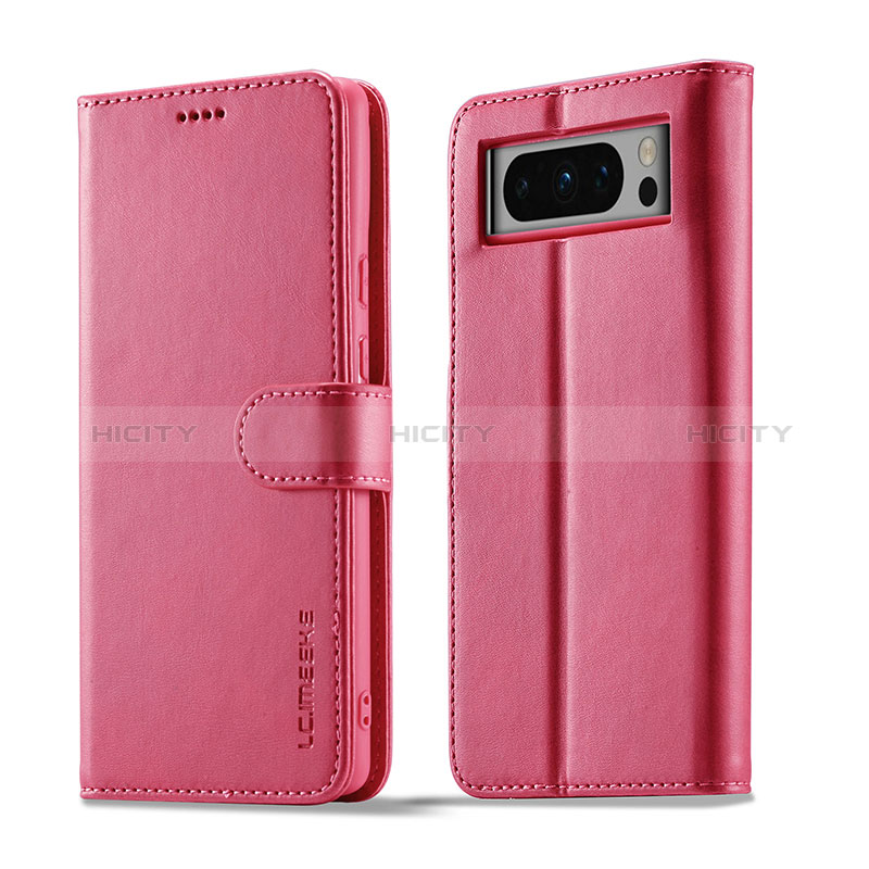 Funda de Cuero Cartera con Soporte Carcasa LC1 para Google Pixel 8 Pro 5G