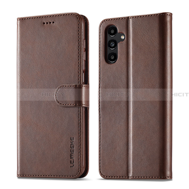 Funda de Cuero Cartera con Soporte Carcasa LC1 para Samsung Galaxy A14 4G