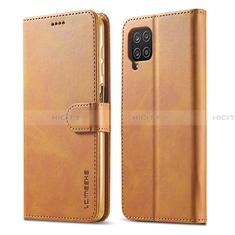 Funda de Cuero Cartera con Soporte Carcasa LC1 para Samsung Galaxy A22 4G