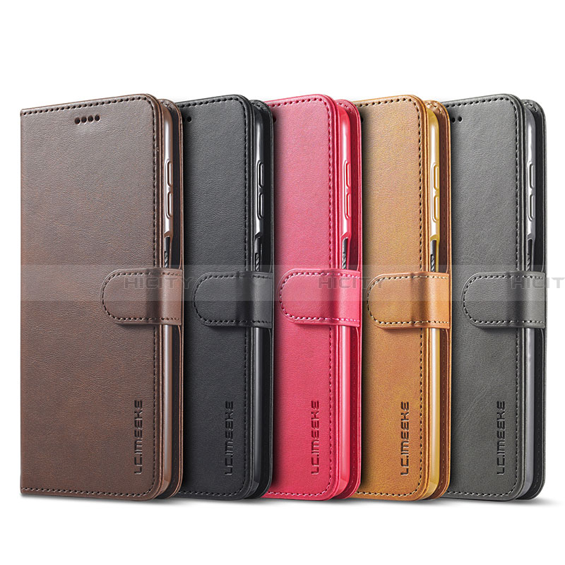 Funda de Cuero Cartera con Soporte Carcasa LC1 para Samsung Galaxy A22 4G