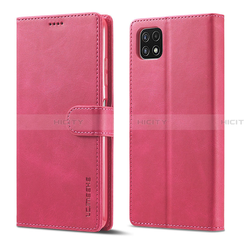 Funda de Cuero Cartera con Soporte Carcasa LC1 para Samsung Galaxy A22 5G