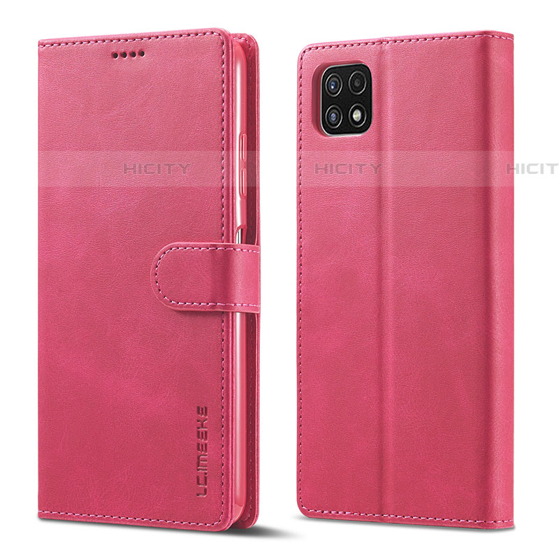 Funda de Cuero Cartera con Soporte Carcasa LC1 para Samsung Galaxy F42 5G