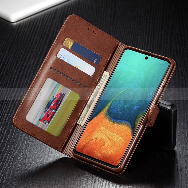 Funda de Cuero Cartera con Soporte Carcasa LC1 para Samsung Galaxy M51