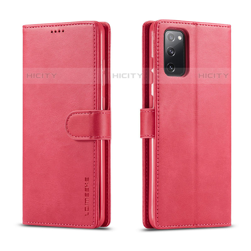 Funda de Cuero Cartera con Soporte Carcasa LC1 para Samsung Galaxy M52 5G