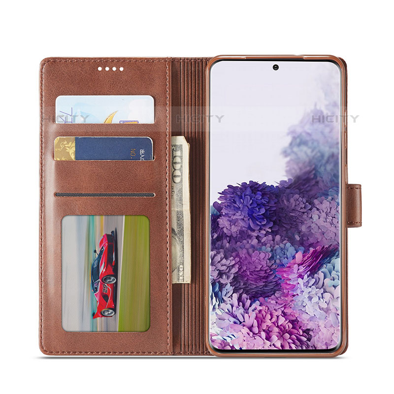 Funda de Cuero Cartera con Soporte Carcasa LC1 para Samsung Galaxy M52 5G