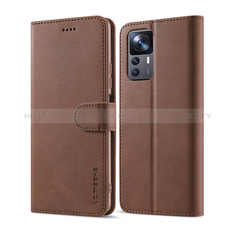 Funda de Cuero Cartera con Soporte Carcasa LC1 para Xiaomi Mi 12T 5G