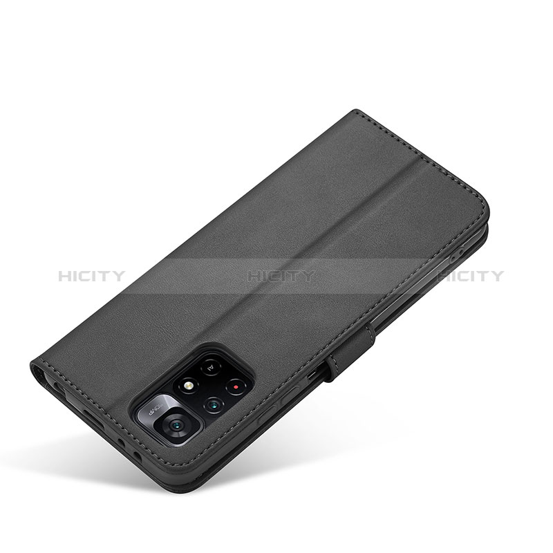 Funda de Cuero Cartera con Soporte Carcasa LC1 para Xiaomi Poco M4 Pro 5G