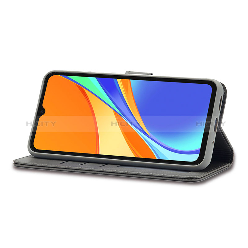 Funda de Cuero Cartera con Soporte Carcasa LC1 para Xiaomi Redmi 9 India