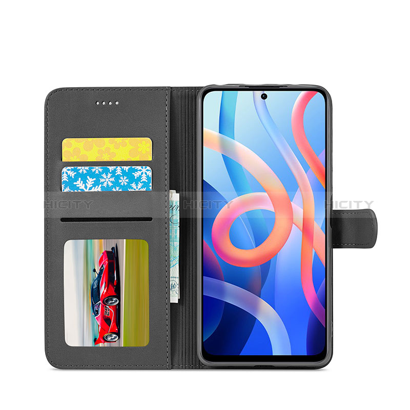 Funda de Cuero Cartera con Soporte Carcasa LC1 para Xiaomi Redmi Note 11 5G