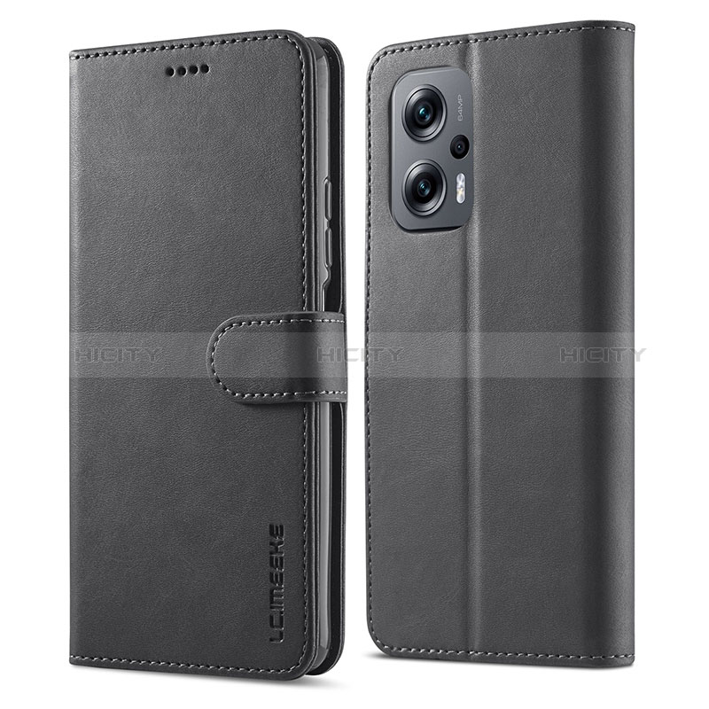 Funda de Cuero Cartera con Soporte Carcasa LC1 para Xiaomi Redmi Note 12T Pro 5G