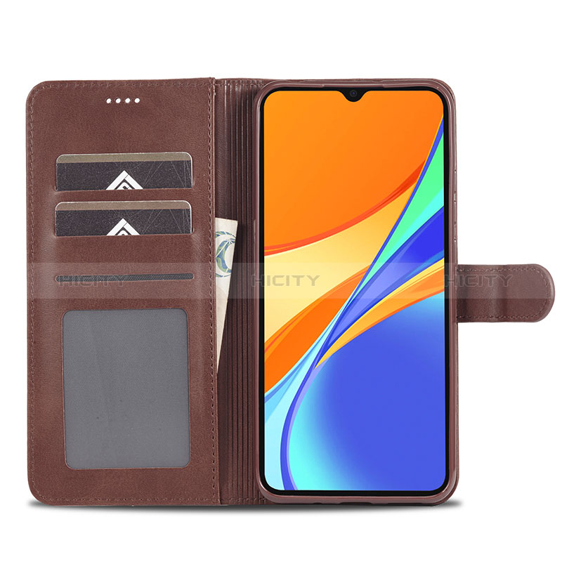 Funda de Cuero Cartera con Soporte Carcasa LC2 para Xiaomi Redmi 9 Activ