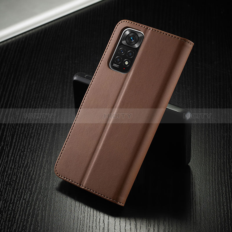 Funda de Cuero Cartera con Soporte Carcasa LC2 para Xiaomi Redmi Note 11 Pro 4G