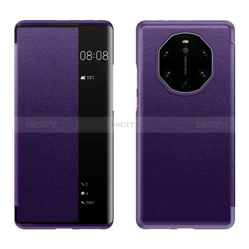 Funda de Cuero Cartera con Soporte Carcasa LF1 para Huawei Mate 40 RS