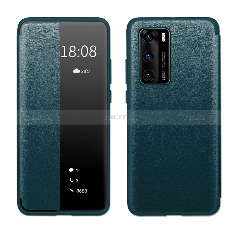 Funda de Cuero Cartera con Soporte Carcasa LF1 para Huawei P40