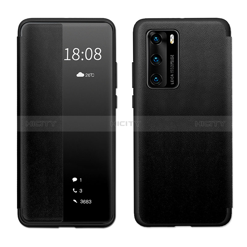 Funda de Cuero Cartera con Soporte Carcasa LF1 para Huawei P40