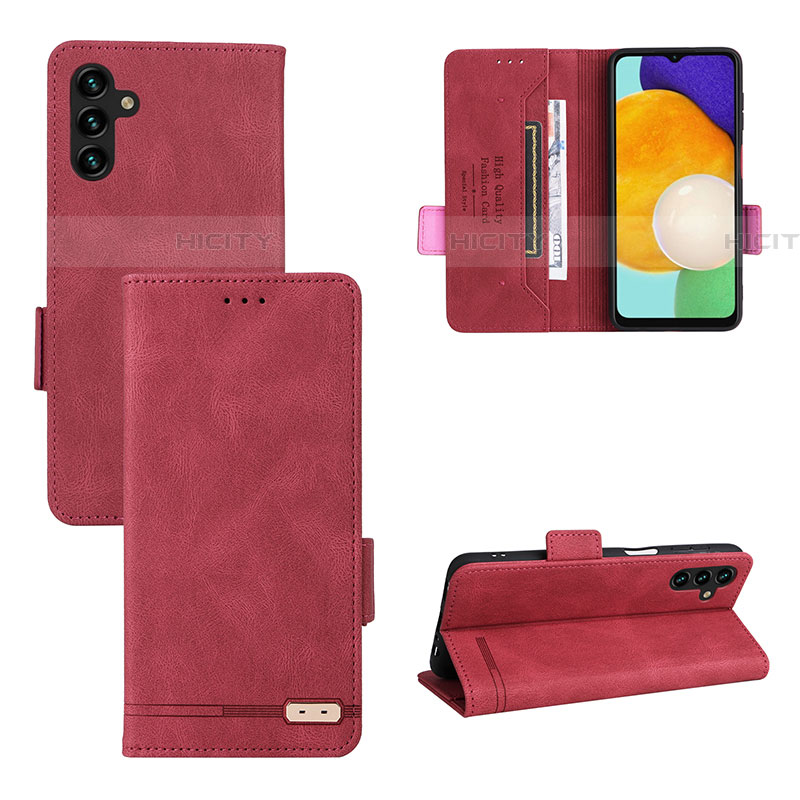 Funda de Cuero Cartera con Soporte Carcasa LZ2 para Samsung Galaxy A04s