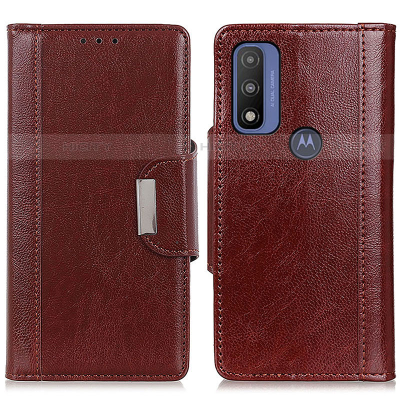 Funda de Cuero Cartera con Soporte Carcasa M01L para Motorola Moto G Pure